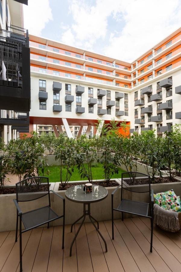Luxurycity Apartment With Terrace Wrocław Exteriör bild