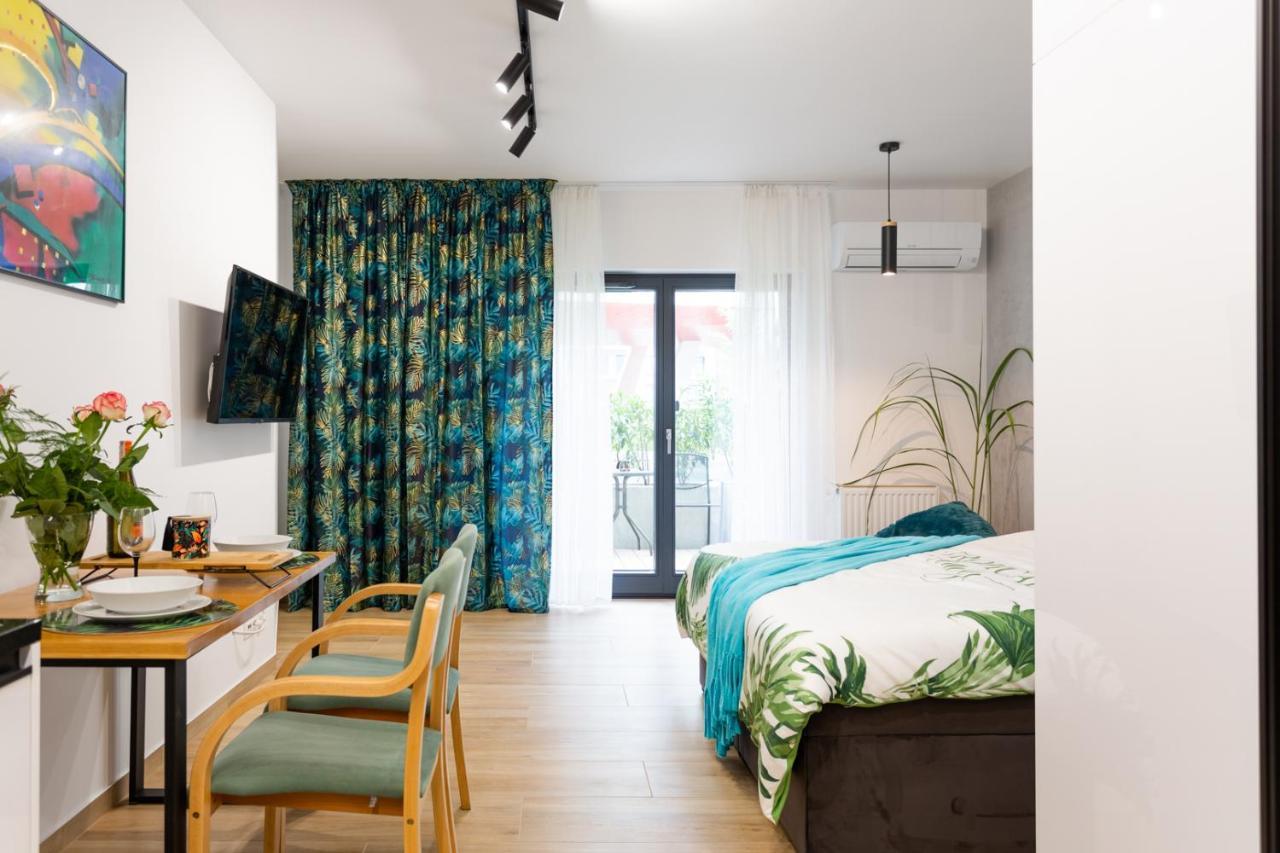 Luxurycity Apartment With Terrace Wrocław Exteriör bild