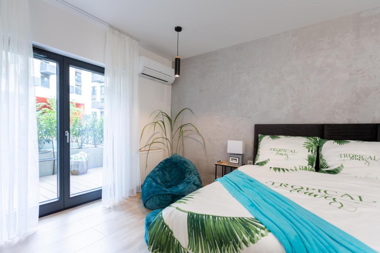 Luxurycity Apartment With Terrace Wrocław Exteriör bild