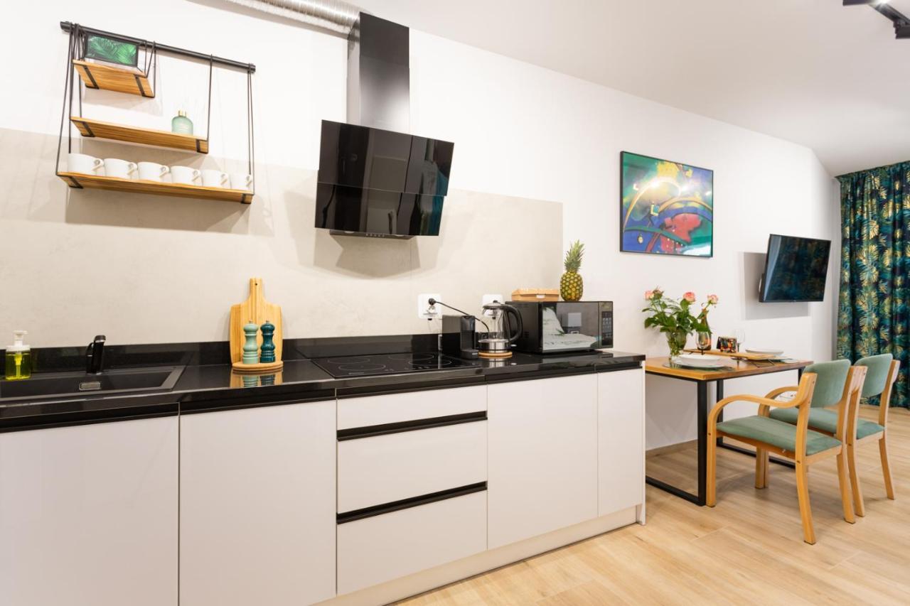 Luxurycity Apartment With Terrace Wrocław Exteriör bild