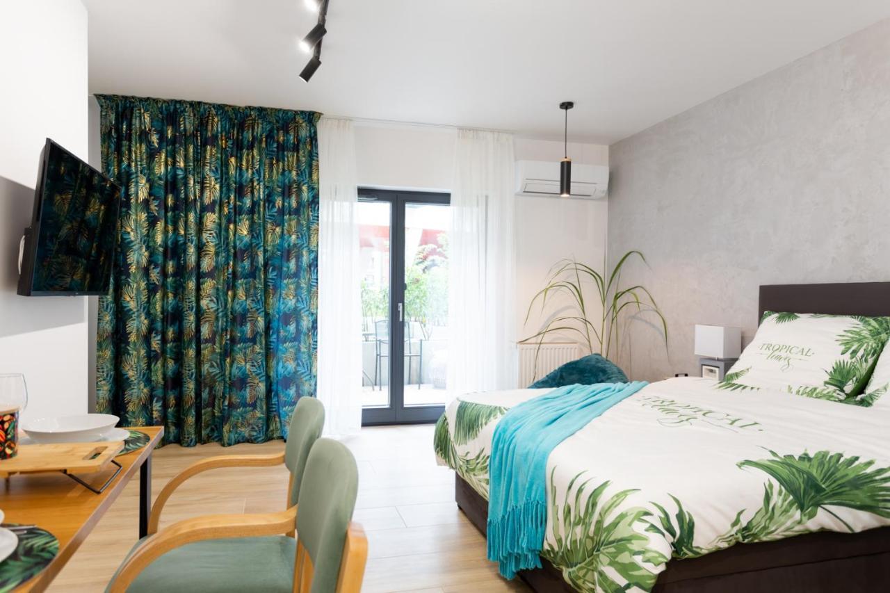 Luxurycity Apartment With Terrace Wrocław Exteriör bild